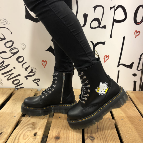Giày Dr. Martens x Hello Kitty Jadon 25913001 - Ảnh 6