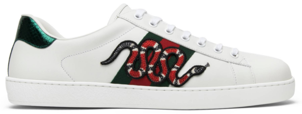 Giày Gucci Ace Embroidered 'Snake' 456230 A38G0 9064