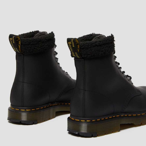 Giày Dr.Martens 1460 Dm's Wintergrip Fleece 'Black' 25990001 - Ảnh 5