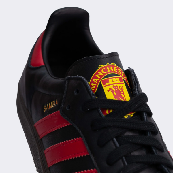 Giày Adidas Samba x Manchester United FC 'Black Red' HQ7030 - Ảnh 6