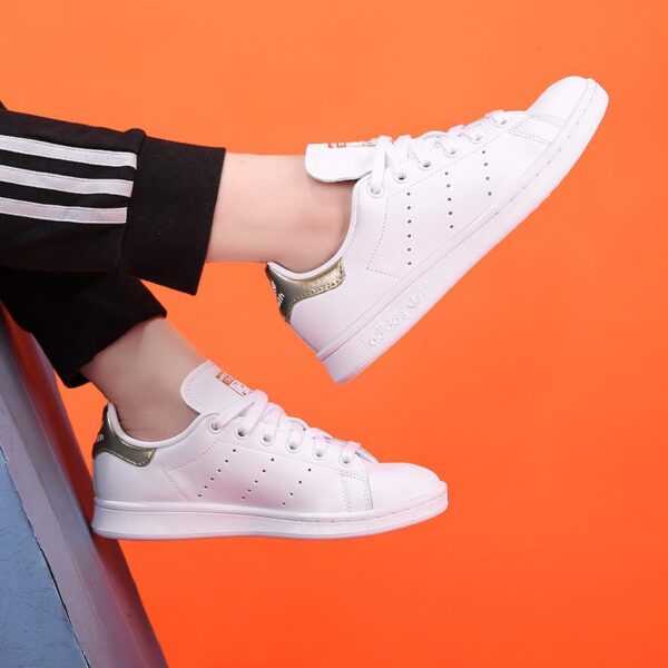 Giày Adidas Stan Smith 'Metallic Heel' EE8836 - Ảnh 2