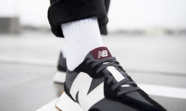Giày New Balance Wmns 327 'Black' WS327KC - Ảnh 6