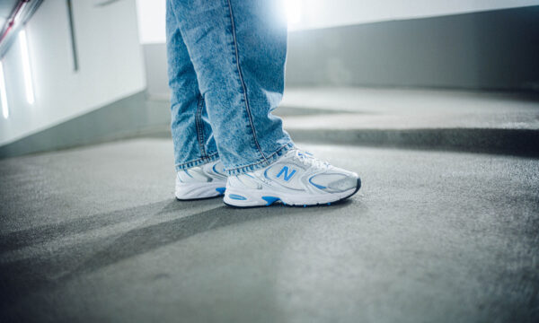Giày New Balance 530 'White Carolina Blue' MR530MIC - Ảnh 3