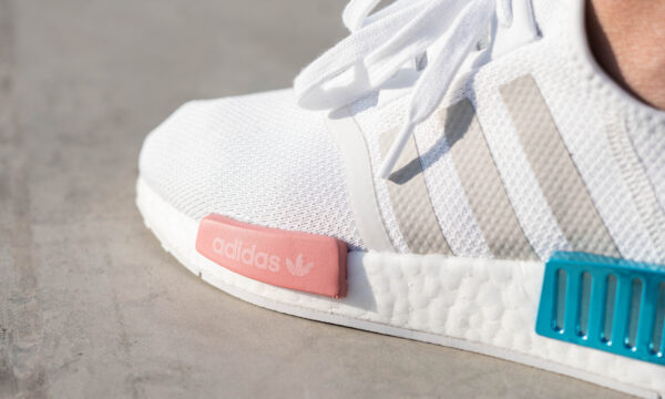 Giày Adidas Wmns NMD_R1 'White Grey Blue Rose' FX7074 - Ảnh 4