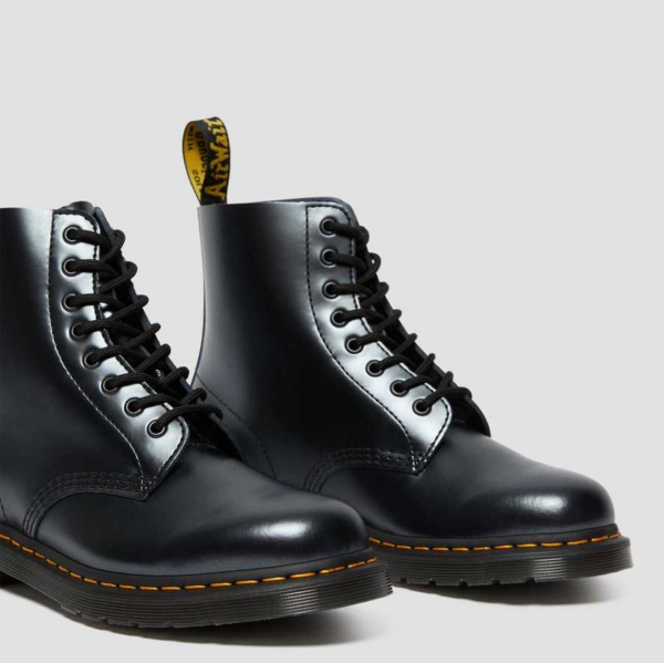 Giày Dr.Martens 1460 Pascal Chroma Metallic Leather 'Silver' 26233040 - Ảnh 2