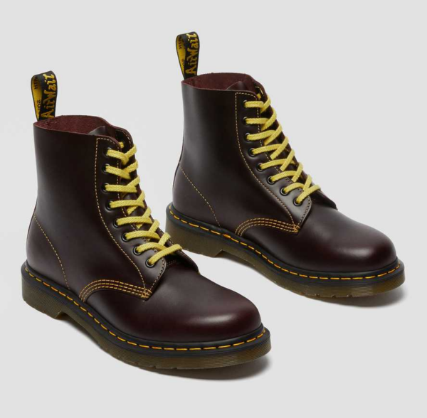 Giày Dr.Martens 1460 Pascal Atlas Leather 'Oxblood Atlas' 26243601 - Ảnh 2