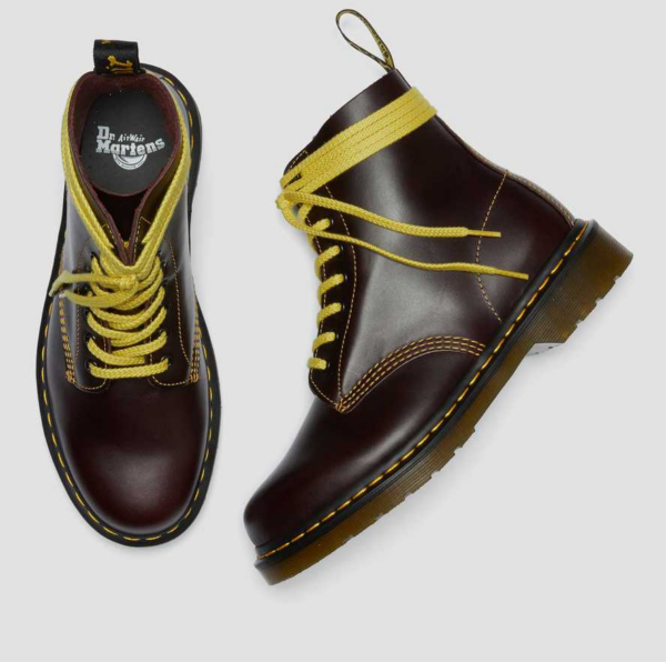 Giày Dr.Martens 1460 Pascal Atlas Leather 'Oxblood Atlas' 26243601 - Ảnh 4