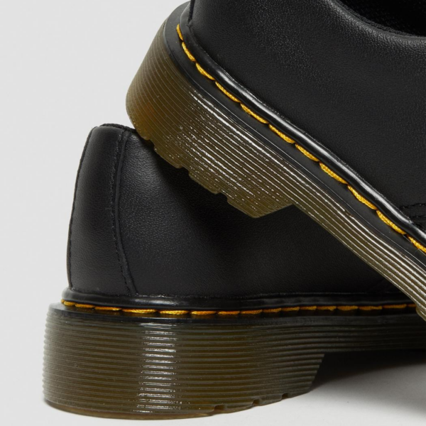 Giày Dr.Martens Junior 1461 Softy T Leather 'Black' 26337001 - Ảnh 8