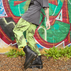 Alternative view of Giày Dr. Martens Black Jadon Pisa Leather Boots 26378001