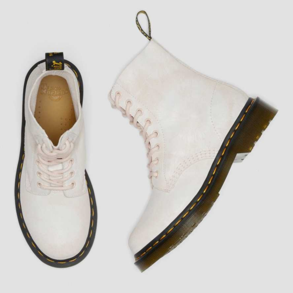Giày Dr.Martens 1460 Pascal Tie Dye Suede Lace Up 'Pink White' 26406971 - Ảnh 5
