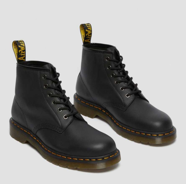 Giày Dr.Martens 101 Leather 'Black' 26409001 - Ảnh 2