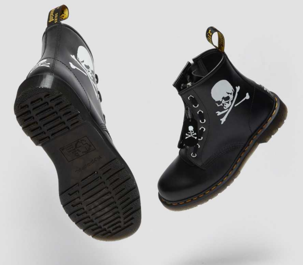 Giày Dr Martens 1460 Mastermind 'Black' 26516009 - Ảnh 4