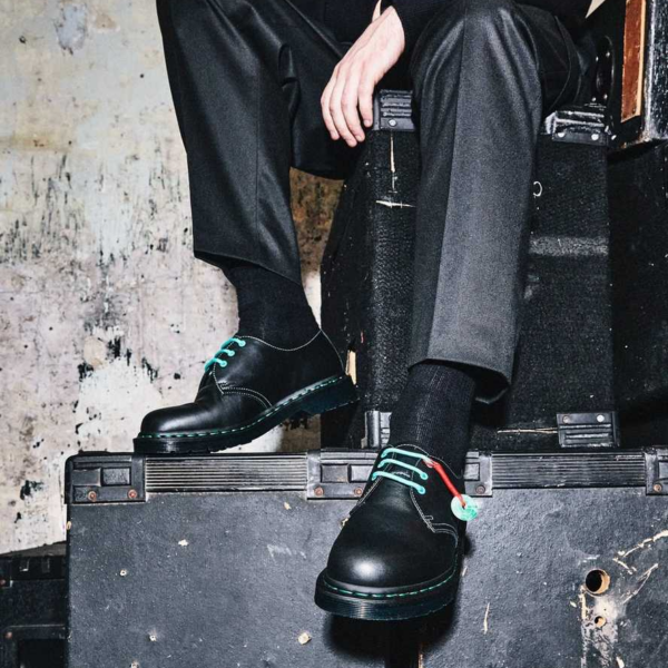 Giày Dr.Martens 1461 Chinese New Year Leather Oxford 'Black' 26577001 - Ảnh 2