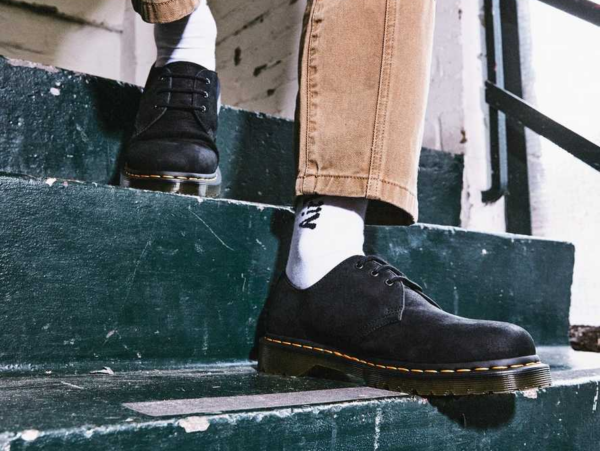 Giày Dr. Martens 1461 Black Smooth Leather 11838002 - Ảnh 5