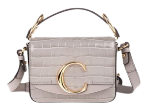 Túi Chloe C Mini Bag Stormy Grey CHC19US193A87039