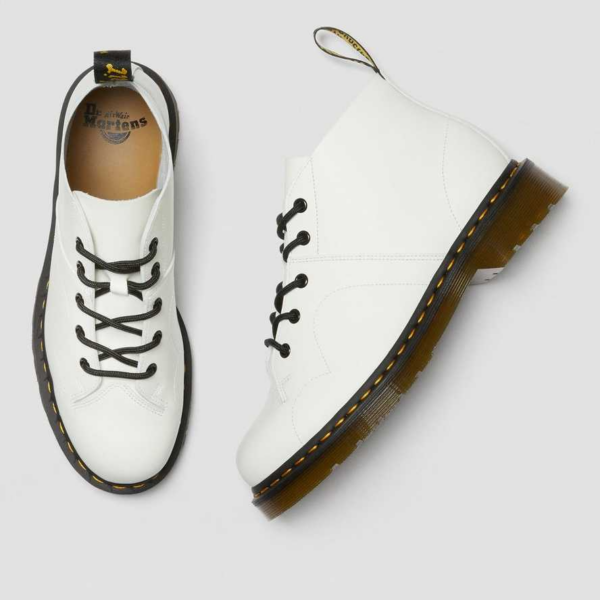 Giày Dr.Martens Church Smooth Leather Monkey 'White' 26741100 - Ảnh 4