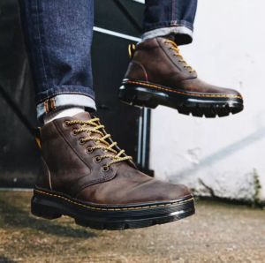 Giay Dr. Martens Bonny Leather Casual Boots 'Brown' 26794207