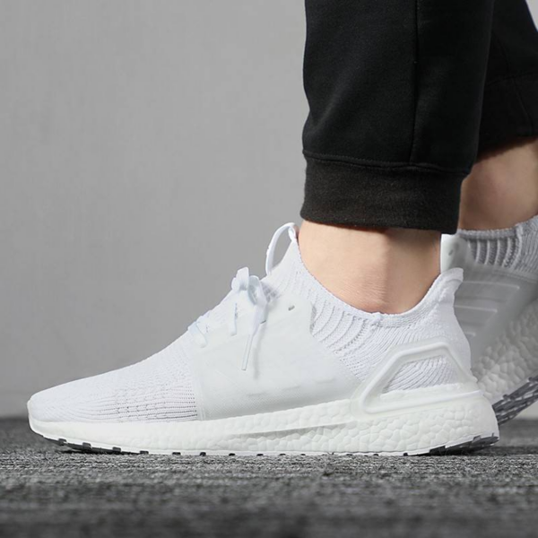 Giày Adidas UltraBoost 19 'Triple White' G54008 - Ảnh 3