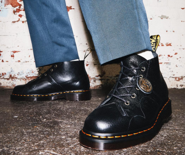 Giày Dr Martens Church Buckingham 'Black' 26857001 - Ảnh 2