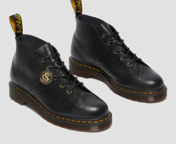 Giày Dr Martens Church Buckingham 'Black' 26857001 - Ảnh 4