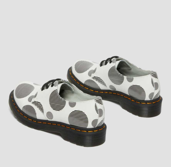 Giày Dr.Martens 1461Polka Dot Smooth 'White Black' 26877101 - Ảnh 8