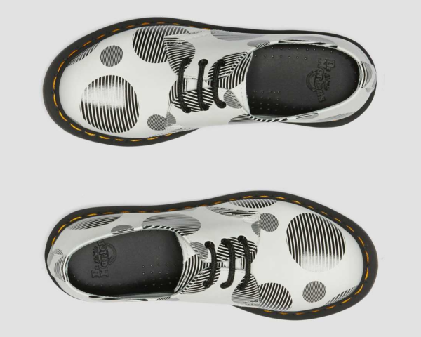 Giày Dr.Martens 1461Polka Dot Smooth 'White Black' 26877101 - Ảnh 9