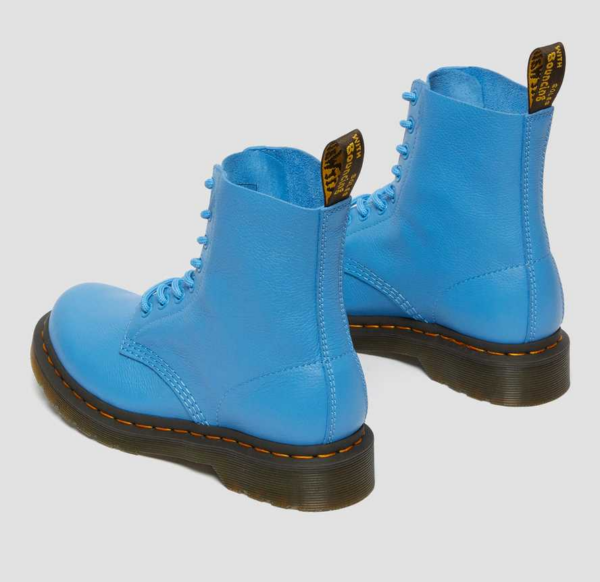 Giày Dr.Martens 1460 Women's Pascal Virginia Leather 'Blue' 26902416 - Ảnh 3