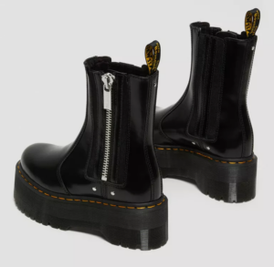 Giay Dr. Martens 2976 Max Leather Platform Chelsea Boots 'Black' 26903001