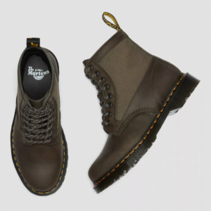 Giay Dr.Martens 1460 Panel Leather Lace Up Boots 'Grey' 26912481