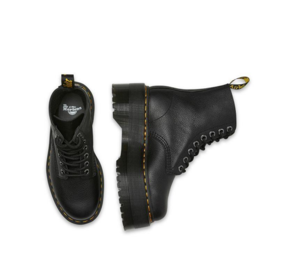 Giay Dr.Martens 1460 Pascal Leather Platform Boots 'Black' 26925001