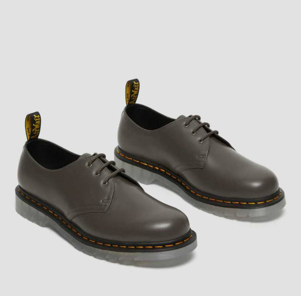 Giày Dr.Martens 1461 Iced Smooth Leather 'Khaki Grey' 26936481 - Ảnh 5
