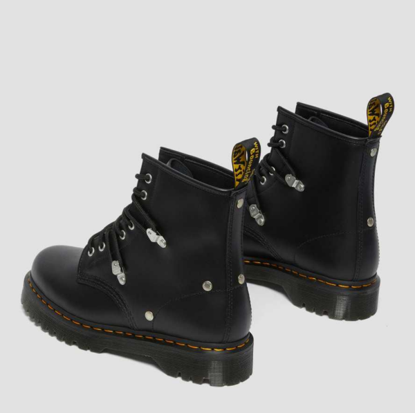 Giày Dr.Martens 1460 Bex Stud Leather Lace Up 'Black' 26959001 - Ảnh 7