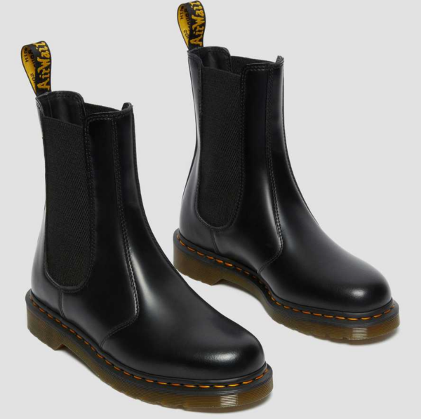 Giày Dr.Martens 2976 Hi Smooth Leather 'Black' 26964001 - Ảnh 4