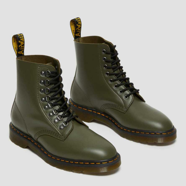 Giày Dr.Martens 1460 Pascal Verso Smooth Leather 'Green' 26966272 - Ảnh 3
