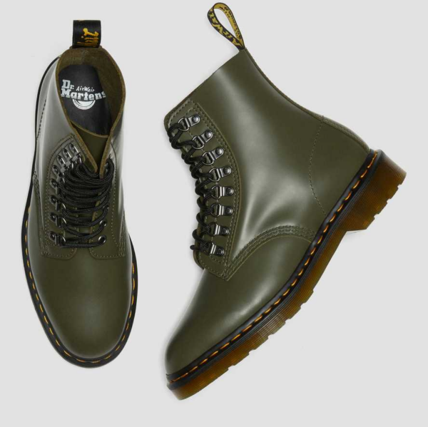 Giày Dr.Martens 1460 Pascal Verso Smooth Leather 'Green' 26966272 - Ảnh 5