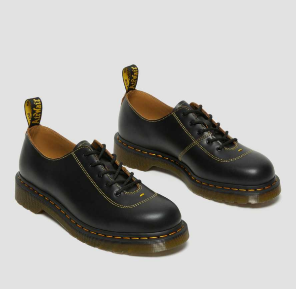 Giày Dr.Martens Glyndon Vintage Smooth Leather 'Black' 26972001 - Ảnh 3