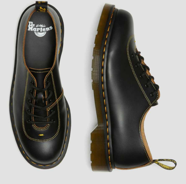 Giày Dr.Martens Glyndon Vintage Smooth Leather 'Black' 26972001 - Ảnh 5