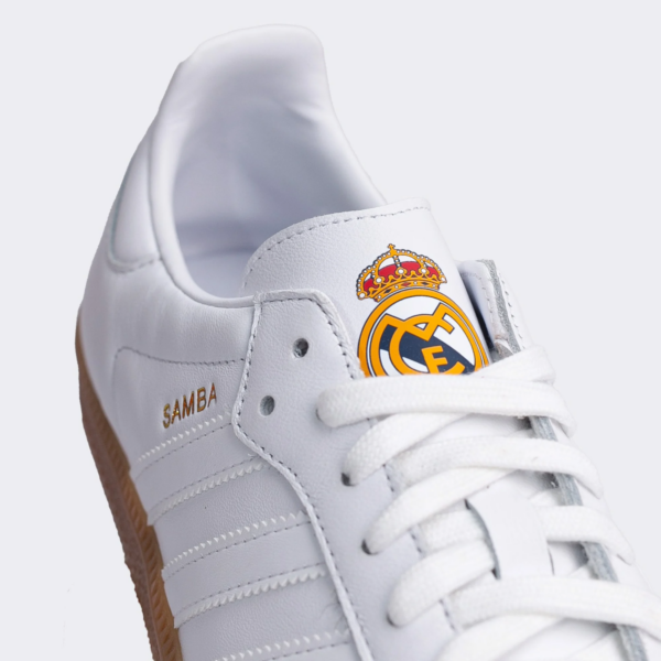 Giày Adidas Samba x Real Madrid CF 'White' HQ7032 - Ảnh 9