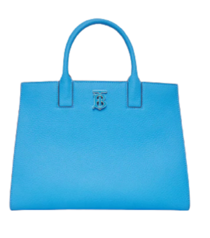 Túi Burberry Mini Leather Frances Bag Sky Blue