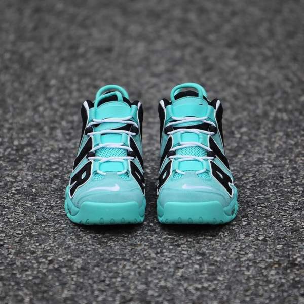Giày Nike Air More Uptempo GS 'Light Aqua' 415082-403 - Ảnh 7