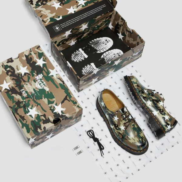 Giày Dr.Martens  1461 Camo Sophnet. X End. Leather 'Muti Color' 27010102 - Ảnh 2