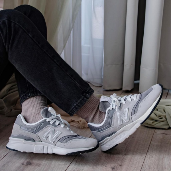 Giày New Balance 997 'Grey Silver' CM997HCA - Ảnh 2