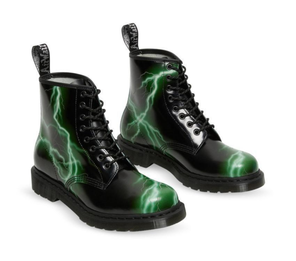 Giày Dr.Martens 1460 Flash 'Black Green Flash' 27052001 - Ảnh 2