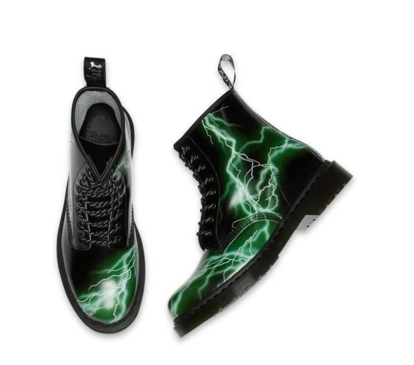 Giày Dr.Martens 1460 Flash 'Black Green Flash' 27052001 - Ảnh 4
