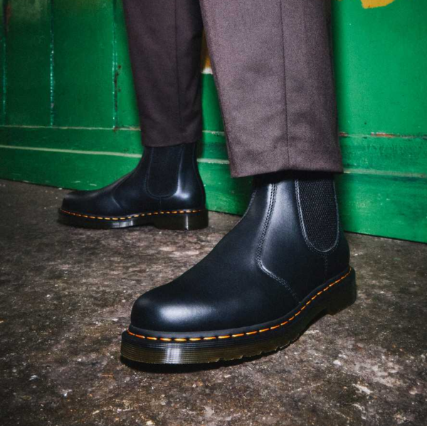 Giày Dr.Martens 2976 Nappa Leather 'Black' 27100001 - Ảnh 2