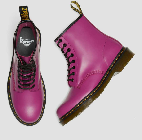 Giày Dr.Martens 1460 Smooth Leather Lace Up 'Violet' 27139673 - Ảnh 4
