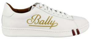 Giày Bally Men's White Winston Leather Sneakers 'White' 6221328