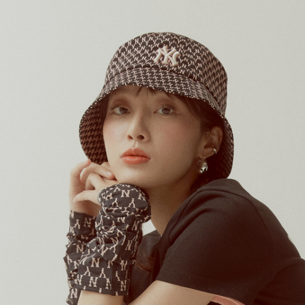 Mũ MLB Basic Monogram Bucket Hat New York Yankees 32CPH2111-50P - Ảnh 5