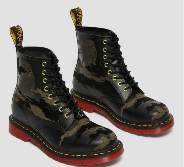 Giày Dr. Martens 1460 Year of The Tiger Leather Lace Up Boots 27268001 - Ảnh 9