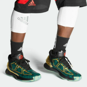 Giay Adidas D Rose 10 'College Green Gold Metallic' FW3656